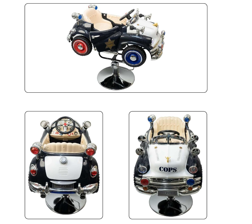 Salon Barber Chair For Baby, Salon car for Child Hair Cutting, Hair Dressing Equipment for Kids - Small - COOLBABY