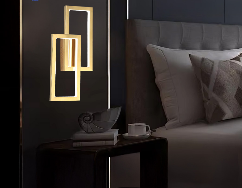 Modern LED Wall Light - Rose Gold - COOLBABY