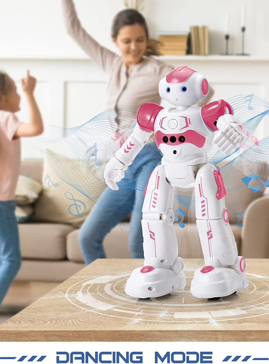 COOLBABY JJRC RC Robot Toys for Kids, Gesture & Sensing Remote Control Robot for Age 3 4 5 6 7 8 Year Old Boys Girls Birthday Gift Present - COOL BABY