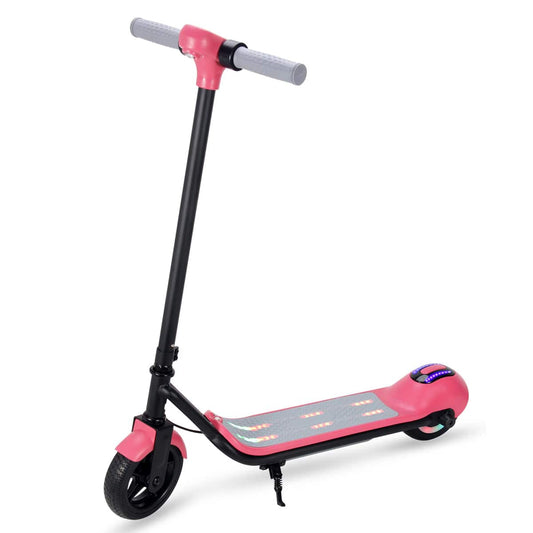 COOLBABY JY-6.5T Electric Scooter for Kid, Max 5 Miles Range and 8.7 Mph Speed, 6.5" Solid Rubber Wheels, Lightweight Electric Kick Scooter - COOL BABY