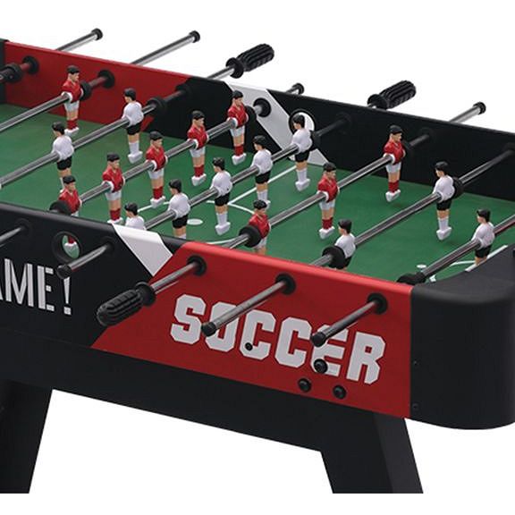 Knight Shot ST216 Home Foosball Table for Kids – Compact MDF Design with Chrome Rods & Reinforced Stability