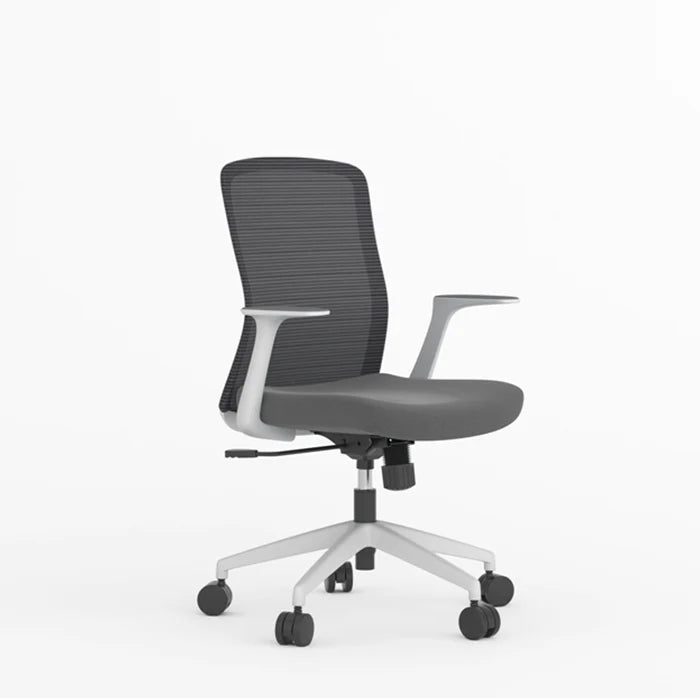 COOLBABY Ergonomic Office Chair with Flip Armrests Nylon Base and Ad