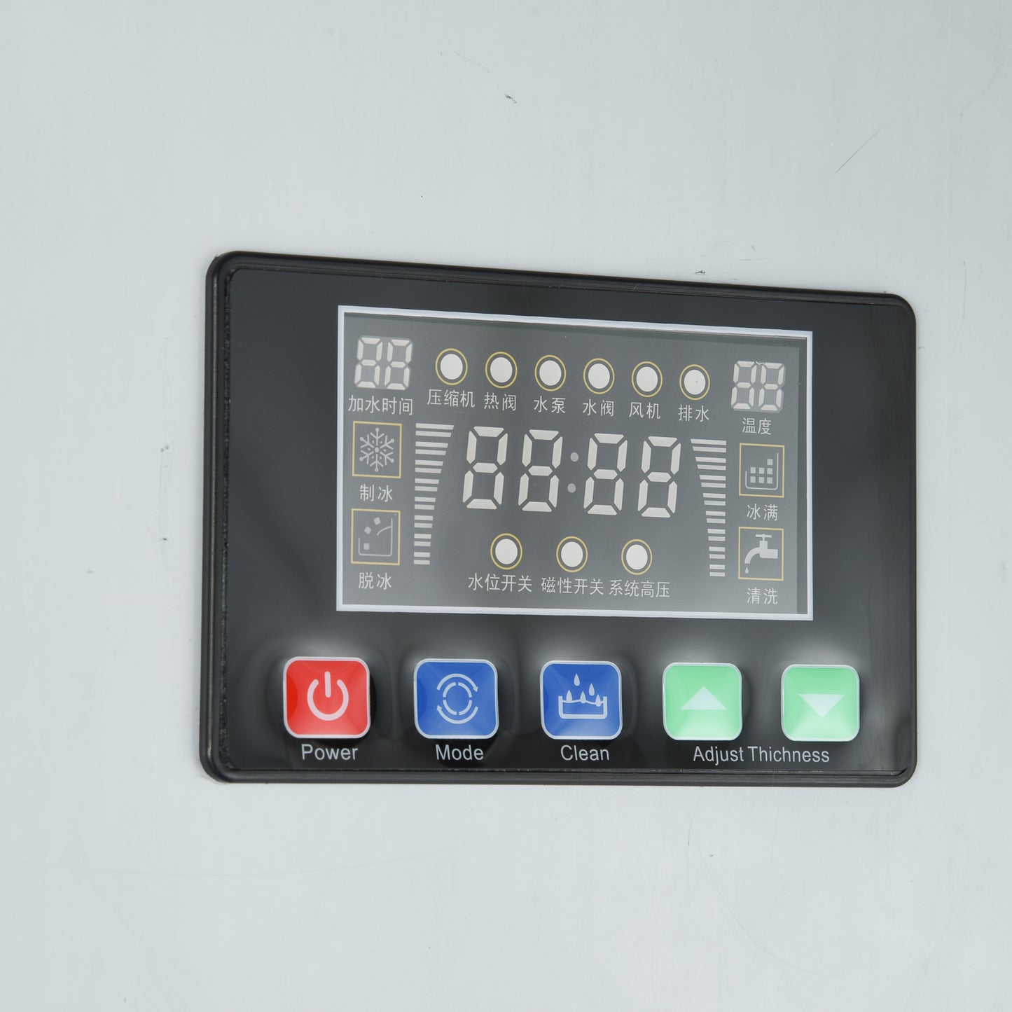 Ice Cube Makers, Commercial Ice Maker Machine,Under Counter Ice Maker with Large Storage Bin,Fully-Automatic Freestanding Commercial Clear Cube Ice Make for Bussiness, Home,360KG - COOLBABY