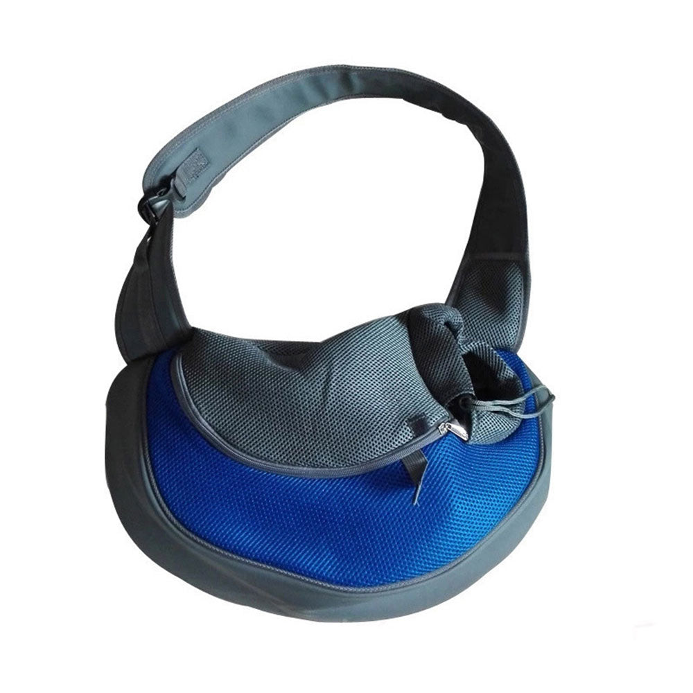 COOLBABY LZM-CWBB03 Pet Dog Out Carrying Bag,Pet Dog Sling Carrier Breathable Mesh Travel Safe Sling Bag Carrier for Dogs Cats,Within 3 kg,Small,38 * 10 * 20CM - COOL BABY