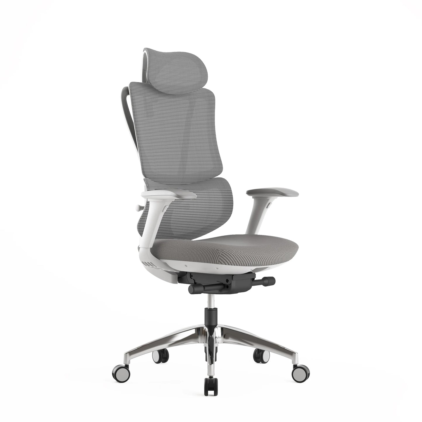 COOLBABY Pebble Ergonomic Office Chair with Adjustable Mesh Headrest & 4D Armrests - COOLBABY