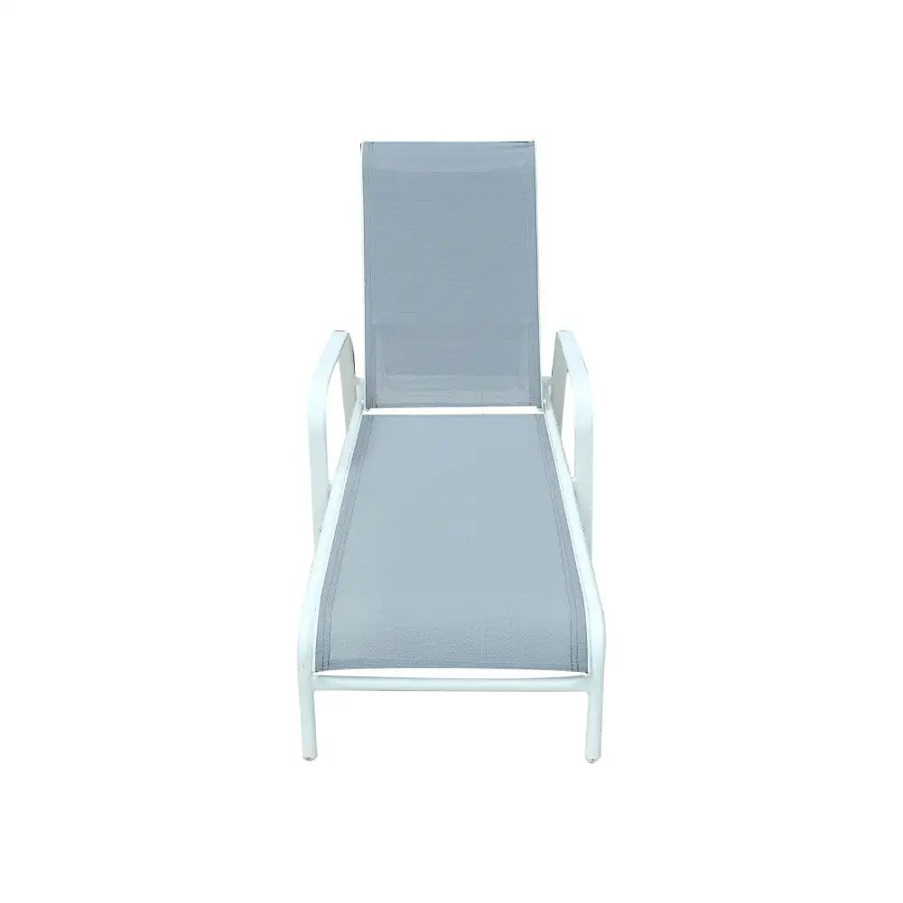 Lounge Chair Furniture, Patio Chair, Outdoor Garden Sun Chair - GREY - COOLBABY