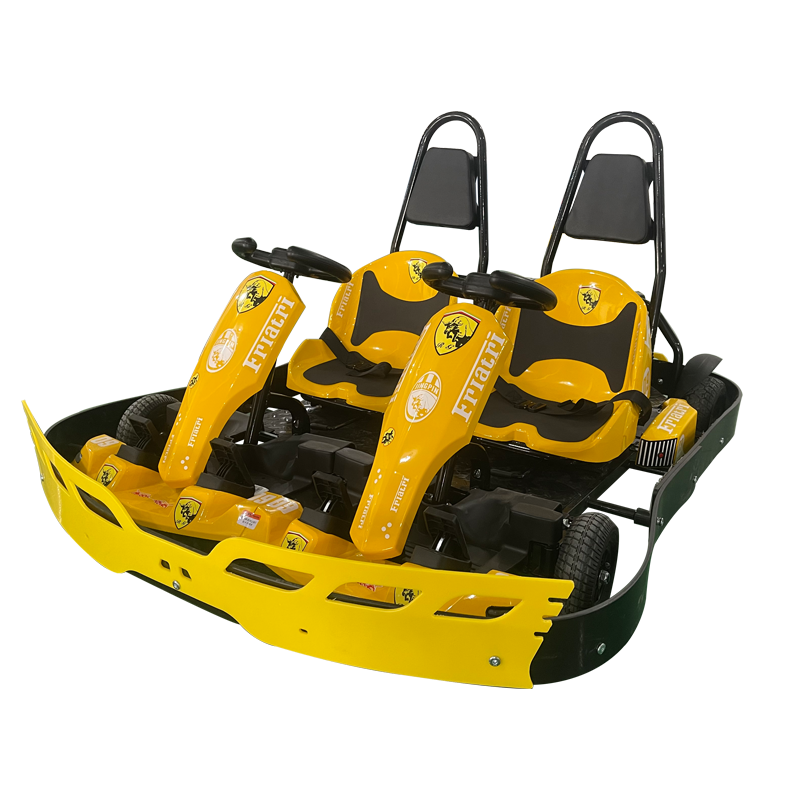 COOLBABY FA_GK-10 Small Track Double Electric Kart - COOLBABY