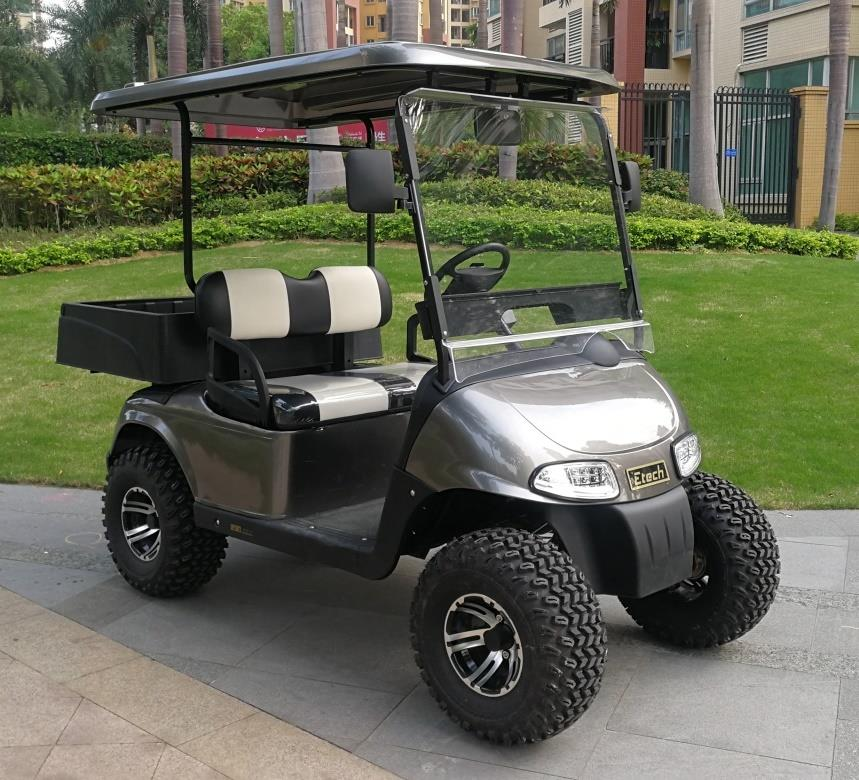 COOLBABY X2 Explore the Ultimate Electric Golf Cart Experience: 2-Seater, 56-Mile Rang - COOLBABY