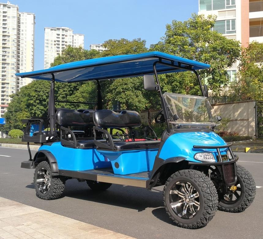 COOLBABY X4+2 Explore the Future of Group Transportation with Our Efficient 6-Seater Electric Cart - COOLBABY