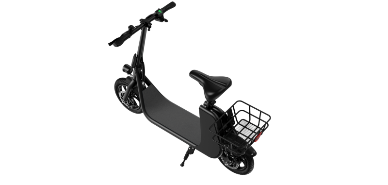 450W Electric City Bike, Electric Bike Scooter With Seat - COOLBABY