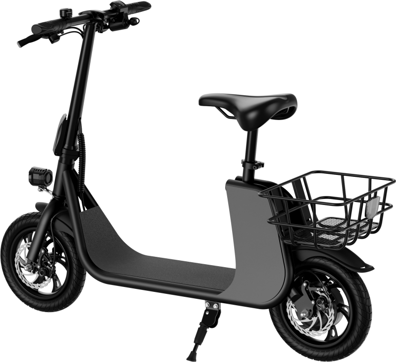 450W Electric City Bike, Electric Bike Scooter With Seat - COOLBABY