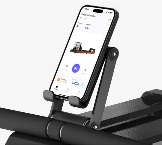 WM10 Trifold Water Rowing Machine | Foldable Water & Magnetic Rower with 32 Resistance Levels