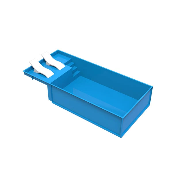 Garden Big Hard Plastic Fiberglass Swimming Pool Shell Equipment Frp Inground Swimming Pool Supplies - COOLBABY