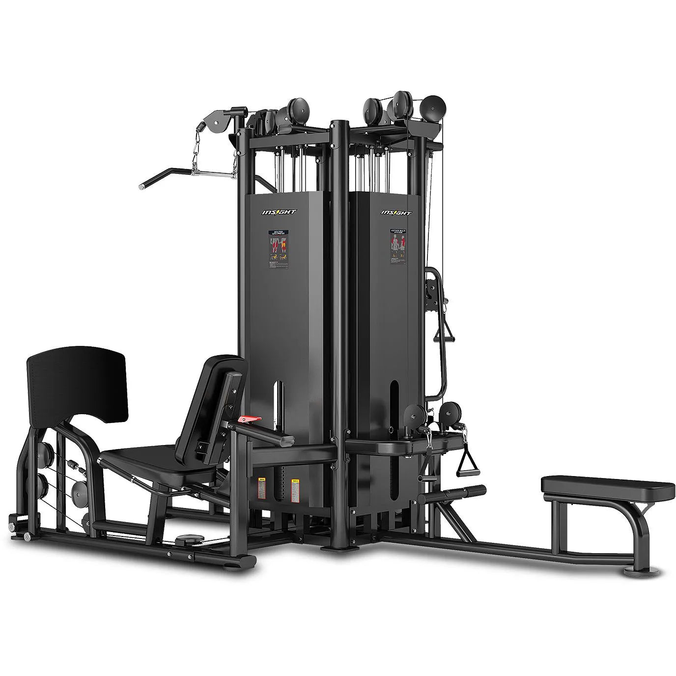 COOLBABY Enhance Your Workout with the Insight Fitness 4 Station Gym SA023 - COOLBABY