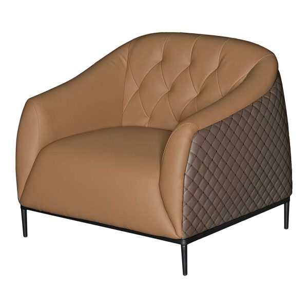 COOLBABY Premium Brown PU Leather Sofa Set with Cushioned Seats – 3-Seater & 2 Single-Seaters - COOLBABY