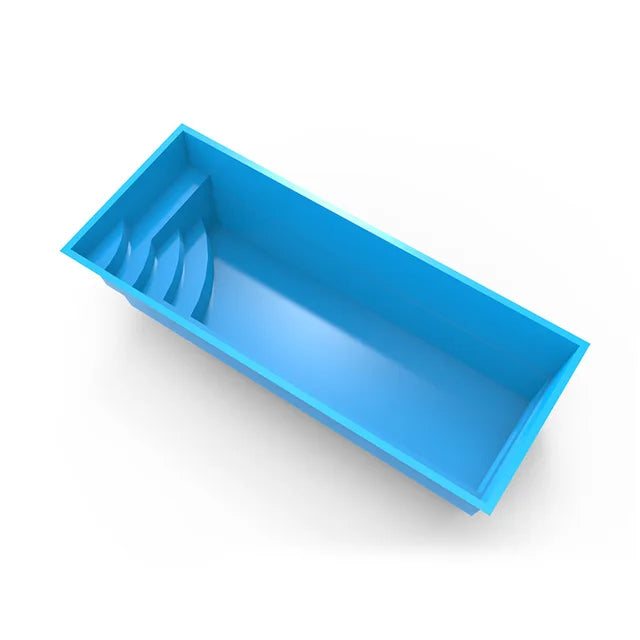 Garden Big Hard Plastic Fiberglass Swimming Pool Shell Equipment Frp Inground Swimming Pool Supplies - COOLBABY