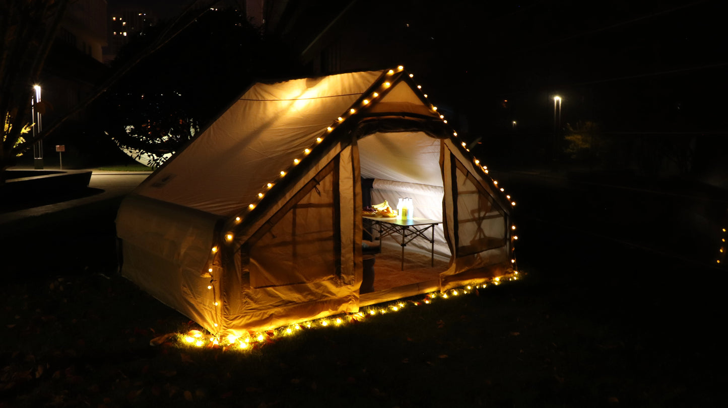 Large Inflatable Tent for Family Dinner, Outdoor Camping Tents - COOLBABY