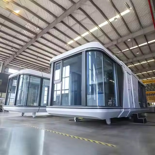 Pre Order Luxury Future Capsule, Container House For Multi-Purpose Use, Modern Prefabricated Living Unit Offering Durable Construction - COOLBABY