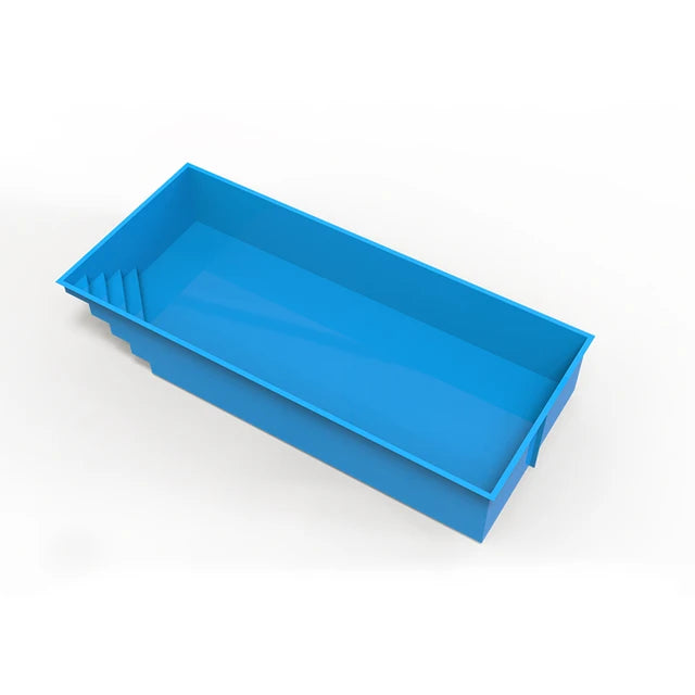 Garden Big Hard Plastic Fiberglass Swimming Pool Shell Equipment Frp Inground Swimming Pool Supplies - COOLBABY