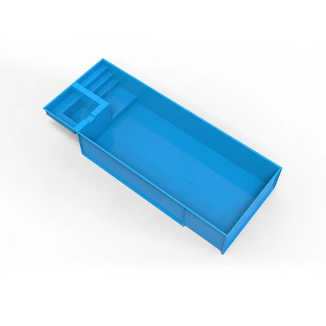 Garden Big Hard Plastic Fiberglass Swimming Pool Shell Equipment Frp Inground Swimming Pool Supplies - COOLBABY