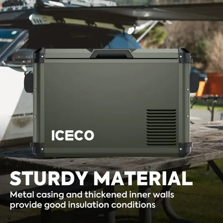 VL45 Dual Zone Portable Fridge Freezer – Premium Cooling for Overlanding & Camping