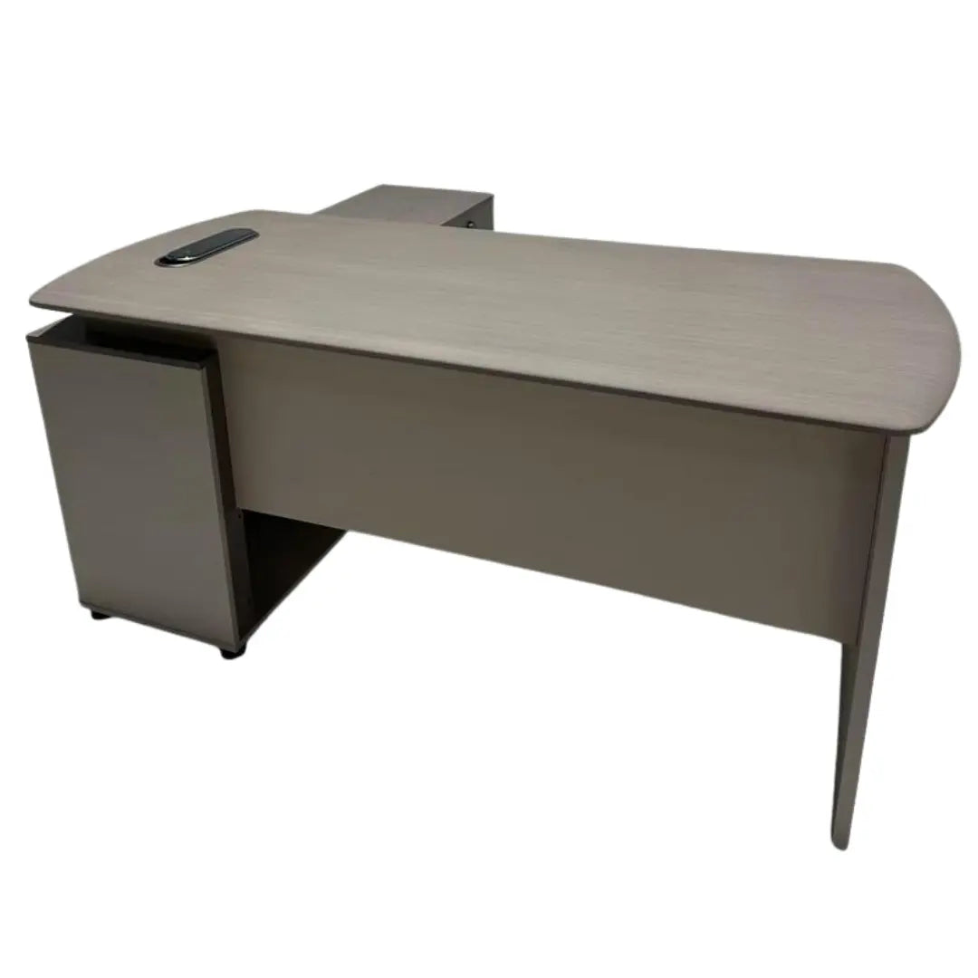 Executive Desk 3014 / 3016 Series – Modern Executive Office Desk with Storage Cabinet & Cable Management