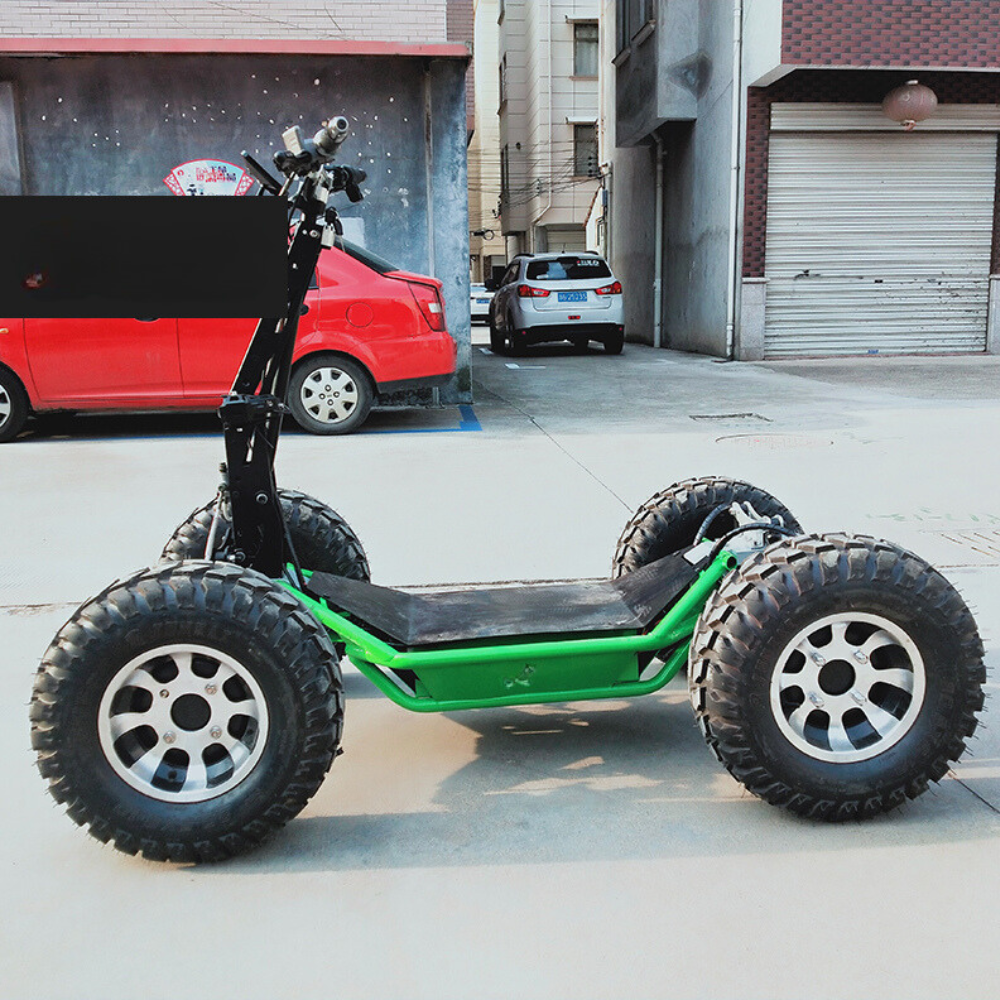 4 wheel electric off top road bike