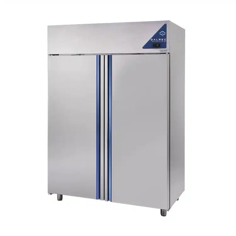 Upright Freezer 1400 Liters Double Stainless Steel Door – Made in Italy Commercial Freezer