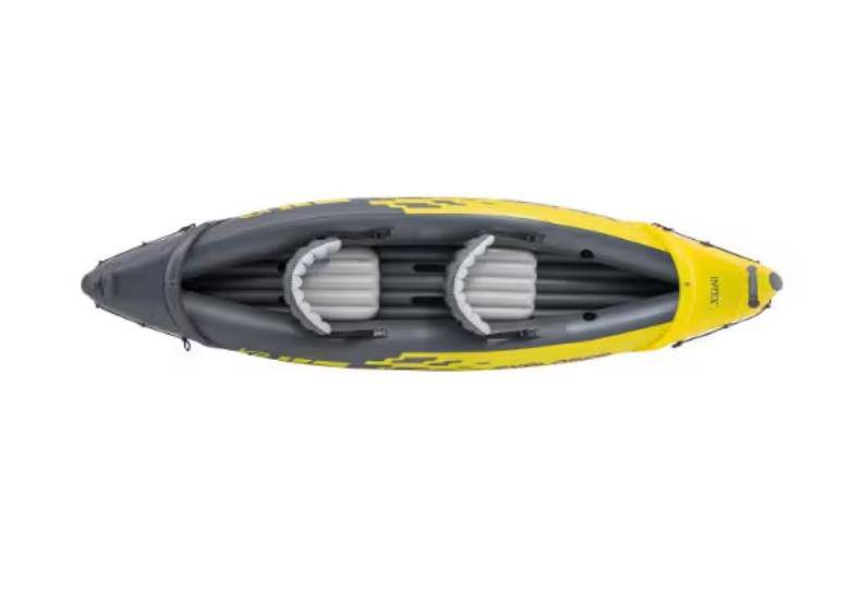 COOLBABY BTW-20 2-person Inflatable Kayak Set with Aluminum Oars and Air Pump - COOL BABY