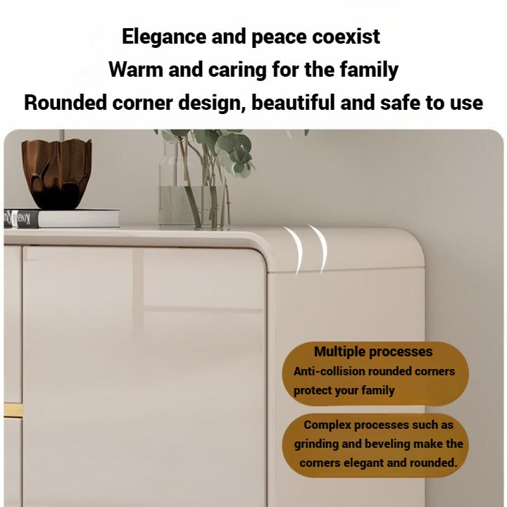 Sideboard Buffet Cabinet Wooden Modern Storage Cabinet for Kitchen, Dining room, Living room - COOLBABY