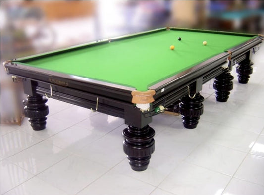 12ft Snooker Brown Snooker Table - COOLBABY