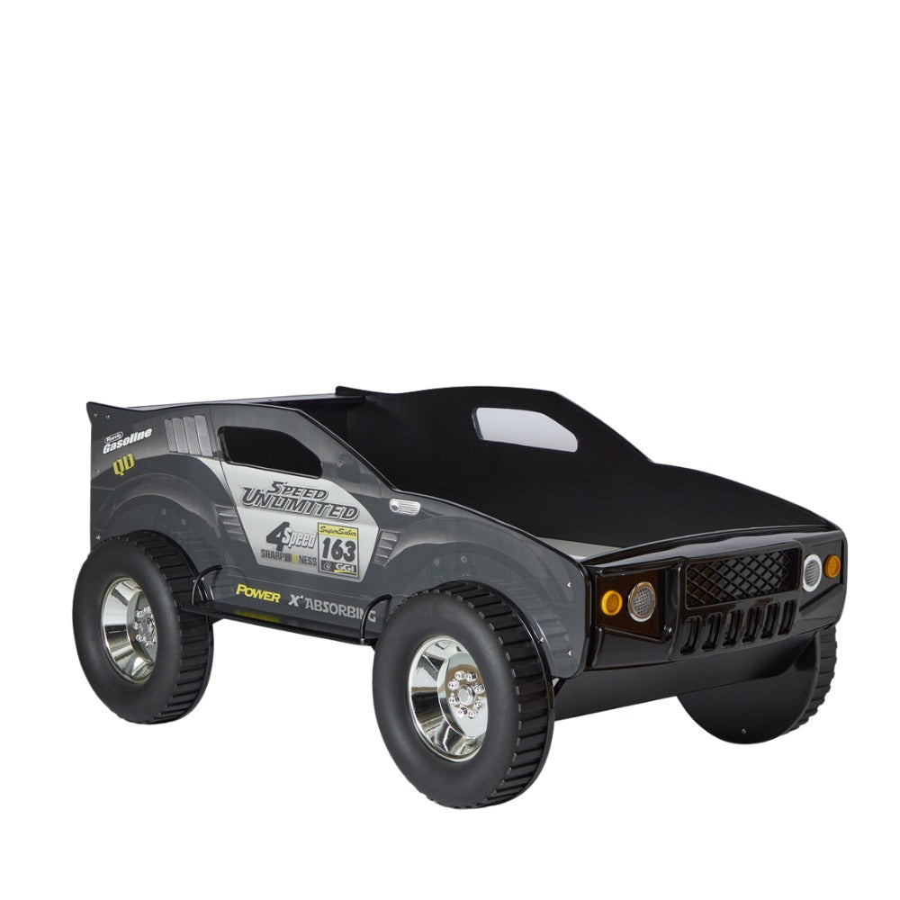 Ranger Speed Kids’ Jeep Bed – Single Size 90×190 cm, Sturdy Engineered Wood Frame, Scratch‑Resistant Melamine Finish, Modern Unisex Car‑Themed Bed - COOLBABY