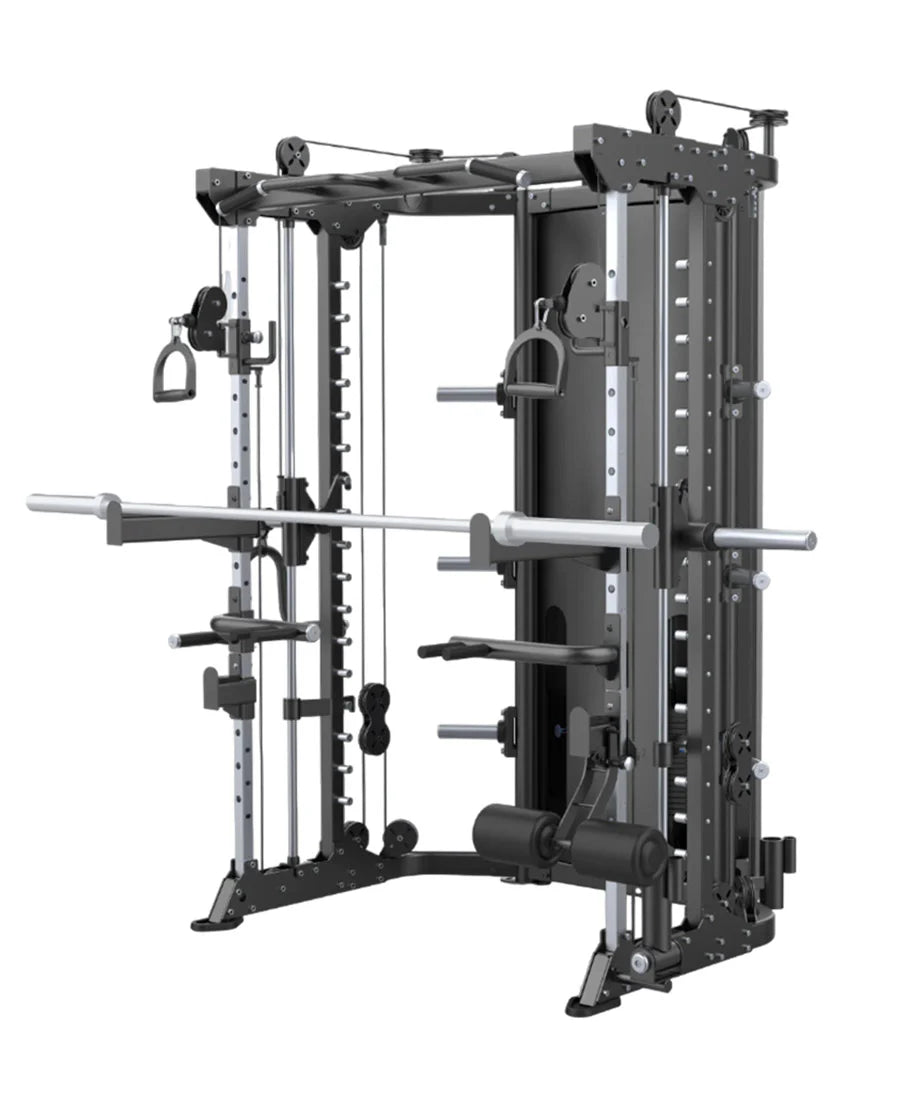 COOLBABY Fitness Prestige Series: Multifunctional Trainer with Smith Machine for Full Body Workouts - COOLBABY