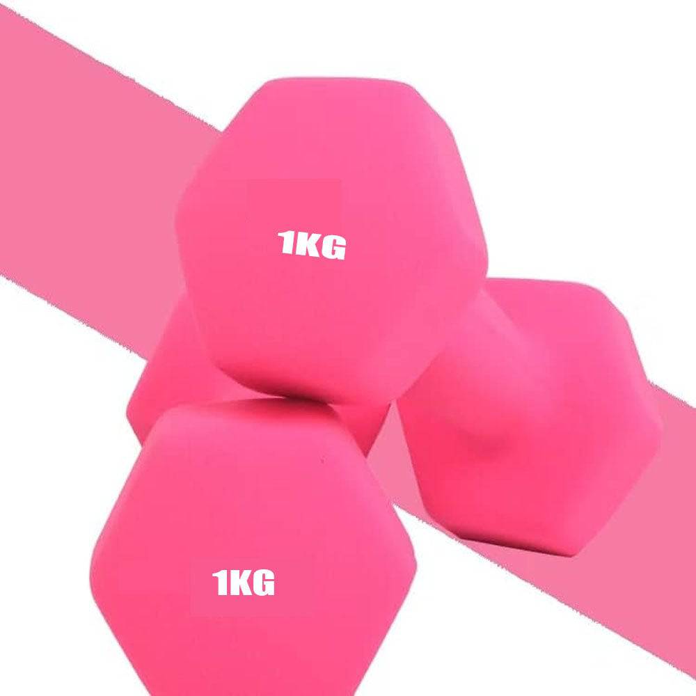 COOLBABY YL01-05 Dumbbells Weights Exercise- Multi colors - COOL BABY