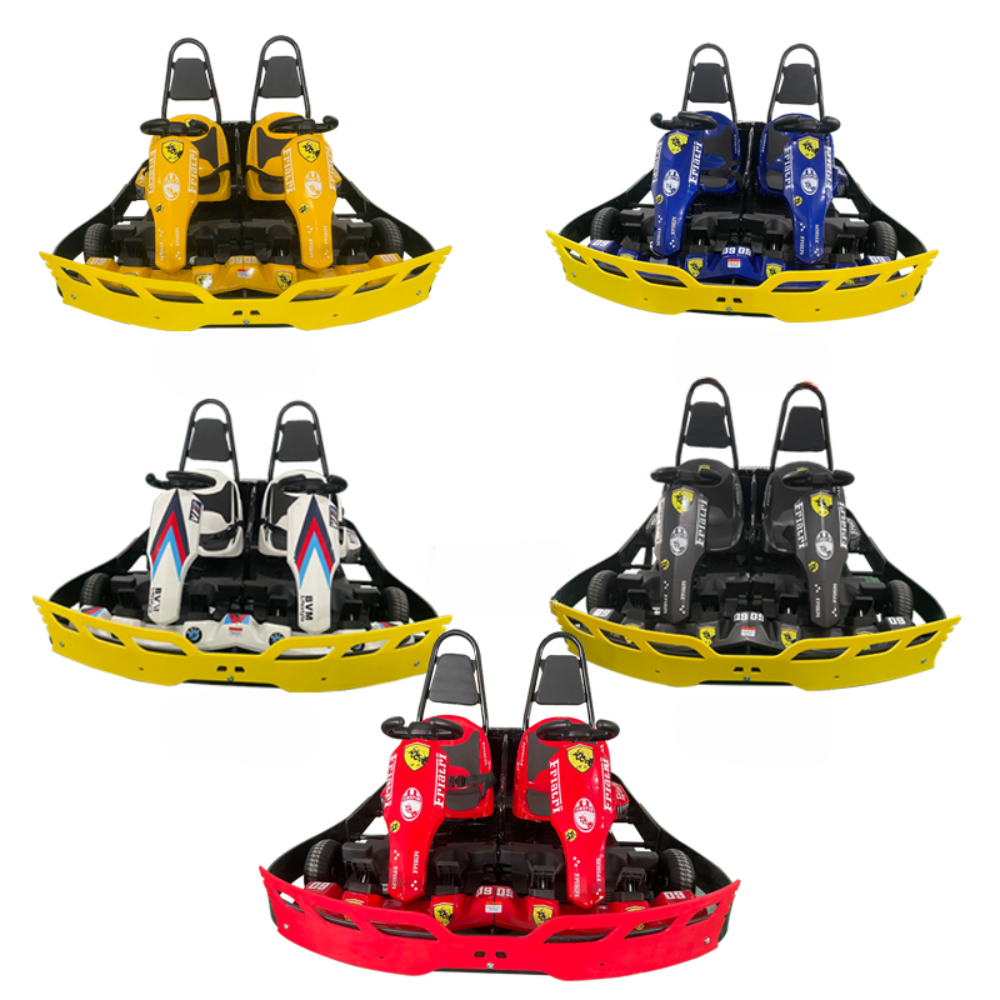 COOLBABY FA_GK-10 Small Track Double Electric Kart - COOLBABY