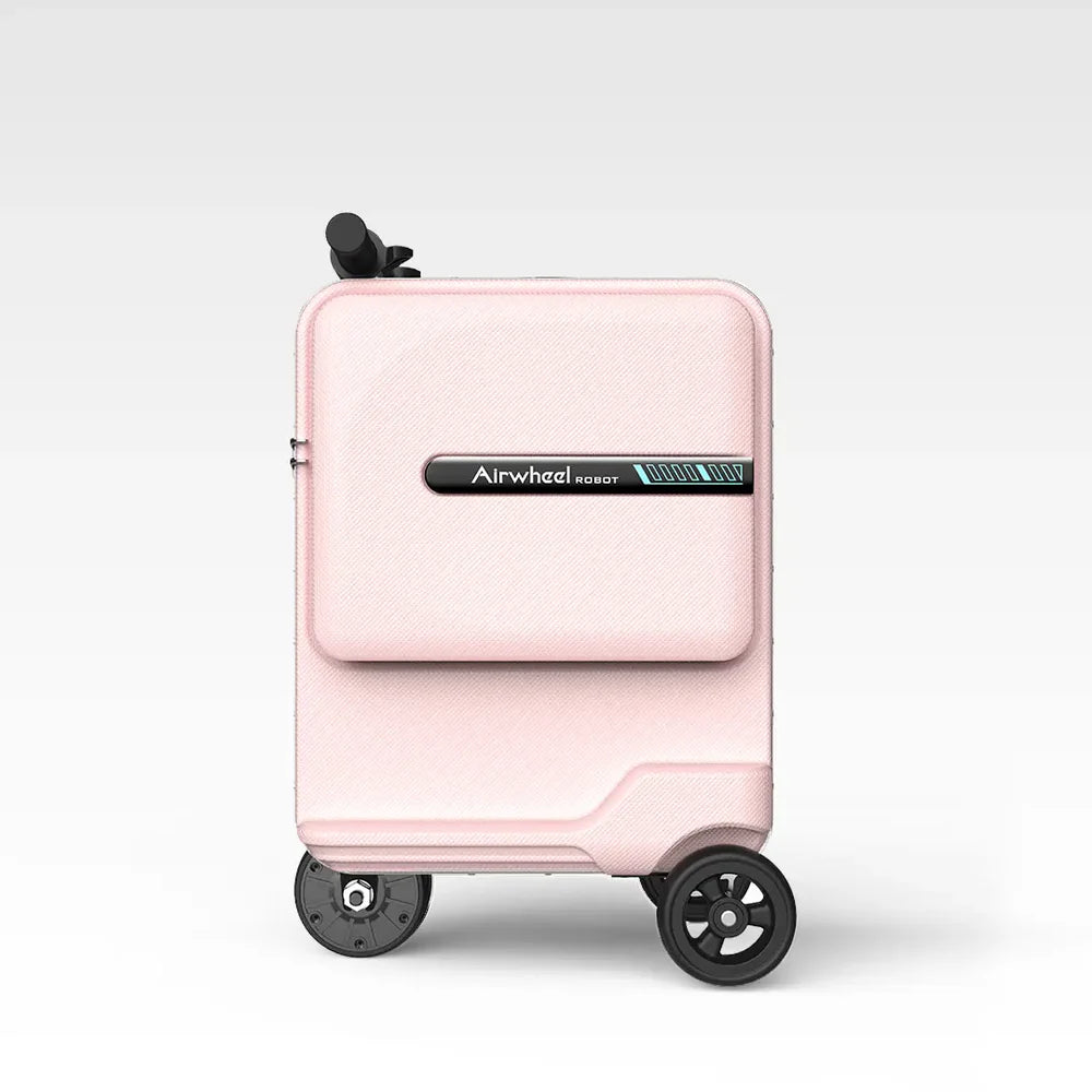 Mini Electric Scooter Suitcase - Black | 26L Compact Travel Luggage - COOLBABY