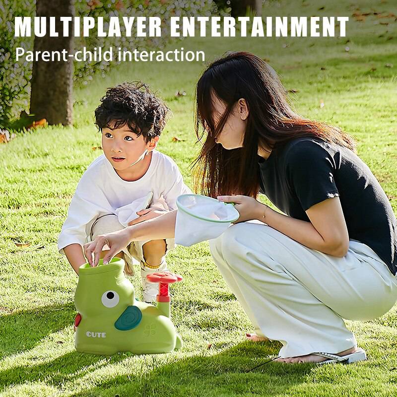 COOLBABY Outdoor Disc Launcher Game Set for Kids - Safe and Fun Family Activity - COOL BABY