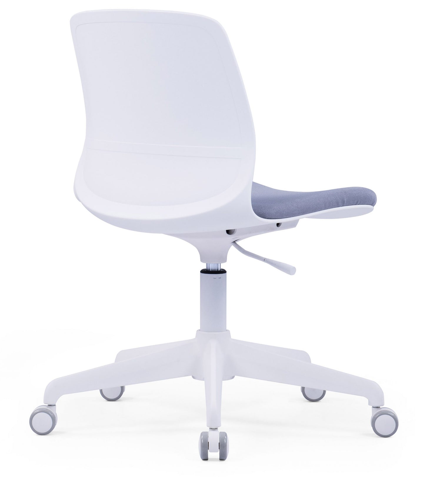 Training Chair Sled Base With Writing Board - White With Grey Seat - COOLBABY