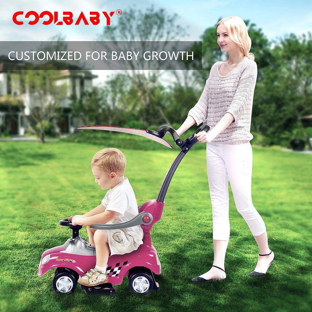 COOLBABY 323P 3 In 1 Activity Ride-On Scooter for Unisex - COOL BABY