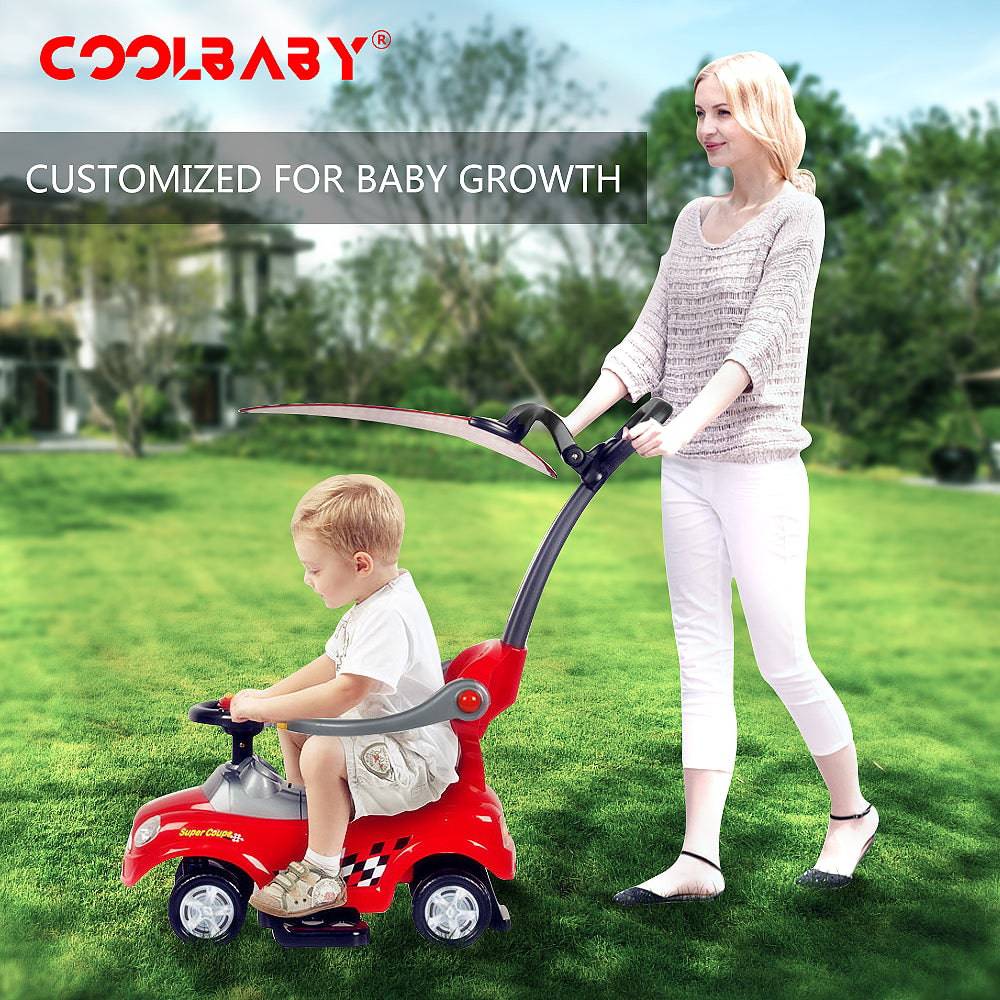 COOLBABY 323P 3 In 1 Activity Ride-On Scooter for Unisex - COOL BABY