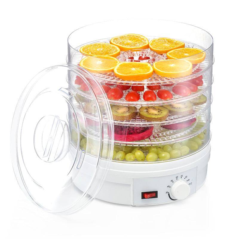 COOLBABY 350 W 5 Layer Food Dehydrator Dryer with Temperature Control BPA Free for Jerky/Meat/Spice/Herb/Fruit/Vegetable - COOLBABY