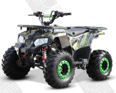 Coolbaby A7-13D LED ATV 125cc Single Cylinder, 4 Stroke Air Cooled Engine - COOLBABY