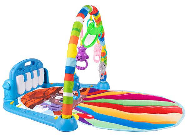 COOLBABY Baby Play Mat Large Play Learn Infant Gym Toys Piano Activity Baby Kick - COOL BABY