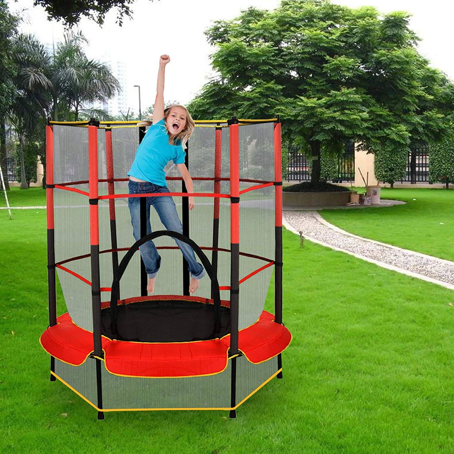 COOLBABY BBC02 5 FT Kids Trampoline - COOL BABY