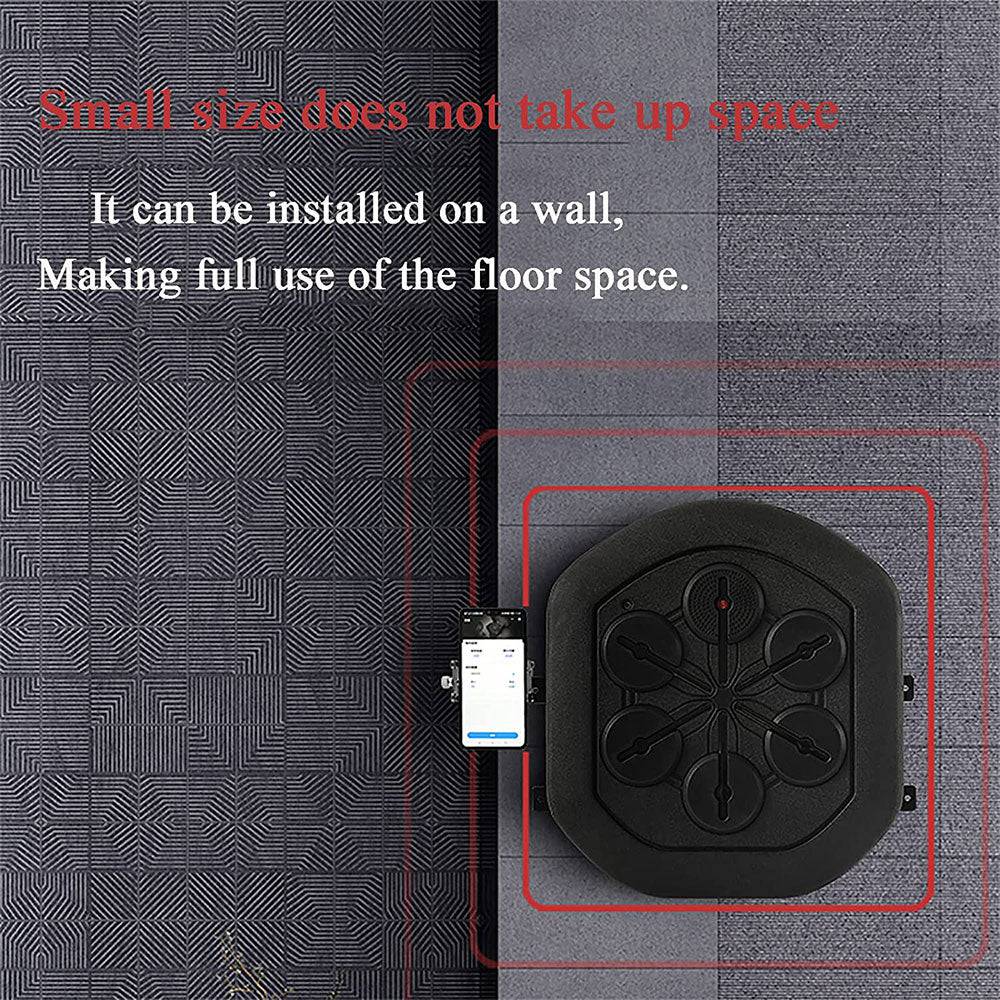 COOLBABY Boxing Machine, Connect to Bluetooth Smart Music Boxing Machine with 2 Pairs of Boxing Gloves - COOLBABY