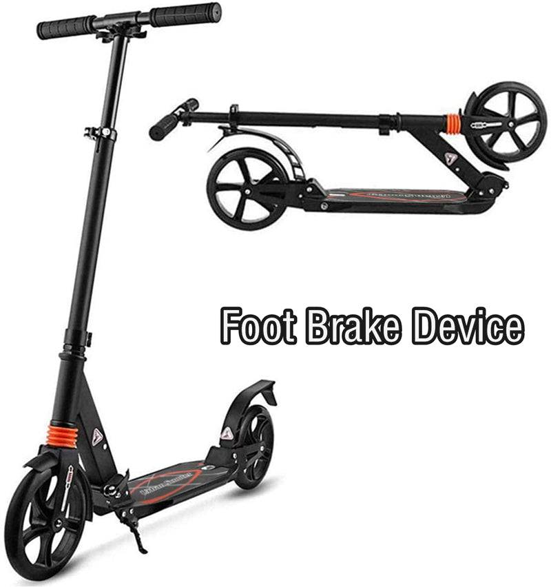 COOLBABY CS003 Premium Comfort Scooter with Adjustable Handlebar and Quick-Fold Mechanism - COOL BABY