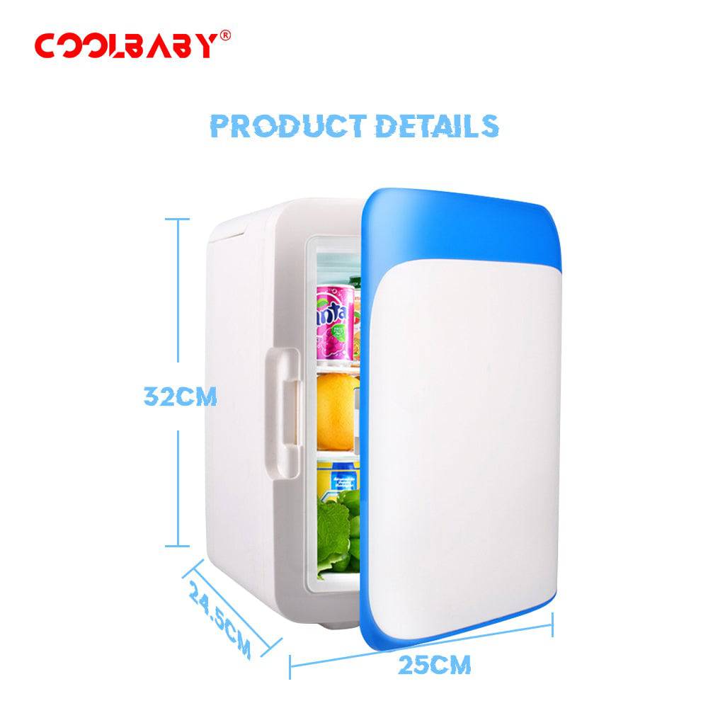 COOLBABY CZBX01 10L 10L Portable Mini Fridge - COOLBABY