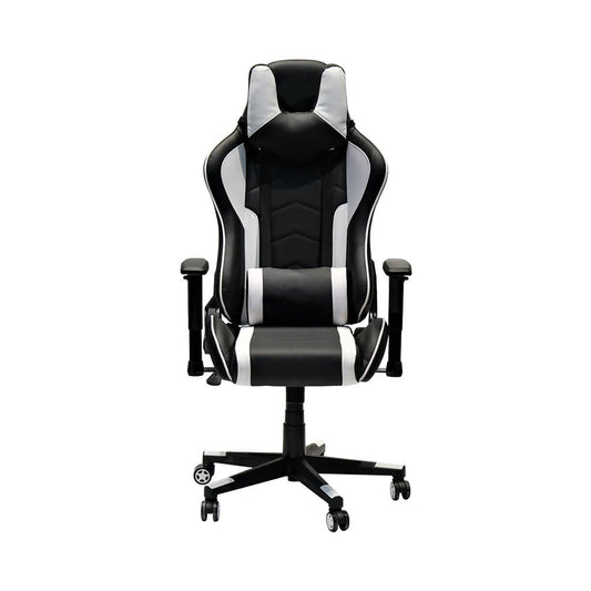 COOLBABY DGM51-WT/BLK Durable Leather Seat 360° Gaming Chair Upto 120 Kg - COOLBABY