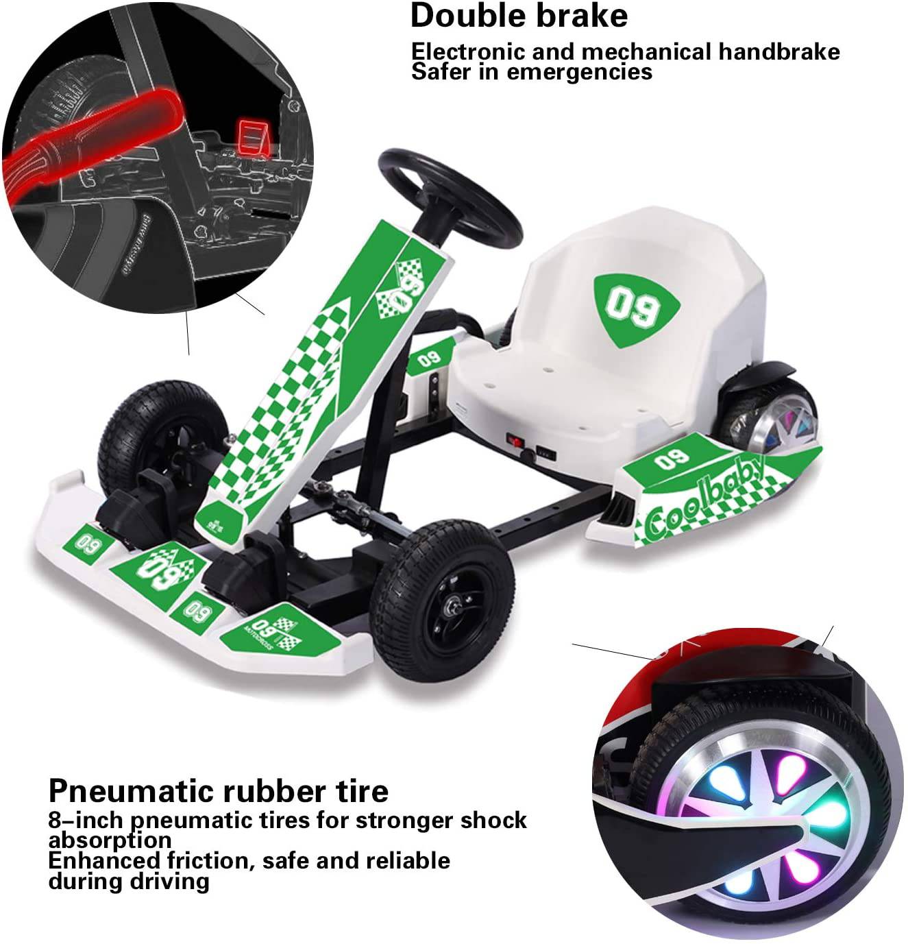 COOLBABY DP10-LHX Electric Go Kart - COOL BABY