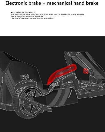 COOLBABY DP10-OR-LHX Electric Go Kart - COOL BABY